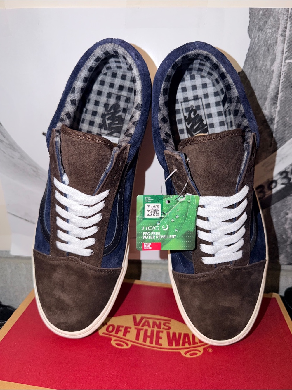 Vans Old Skool Pig Suede sz 11.5 Men’s 13.0 Woman - Picture 5 of 13